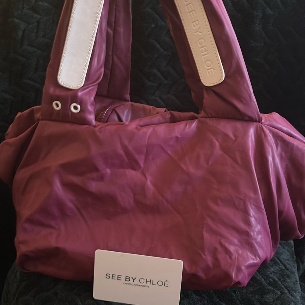 See By Chloe Joyrider puffy nylon shoulder bag